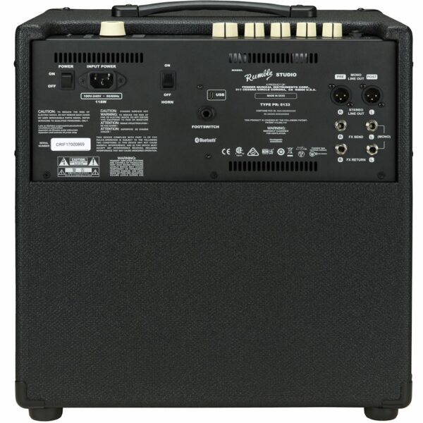 Fender Rumble Studio 40 Bass Guitar Amp Combo - Image 3