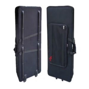 Xtreme Lightweight Semi-Hard Keyboard Case with Wheels 61 Keys